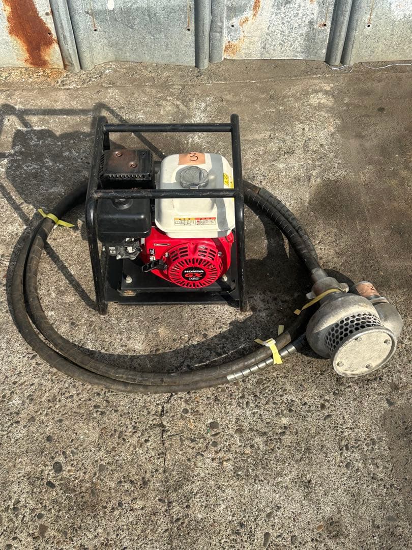 3. EXEN フレキポンプ・EFP フレキバイブ用　ガソリンエンジン　セット