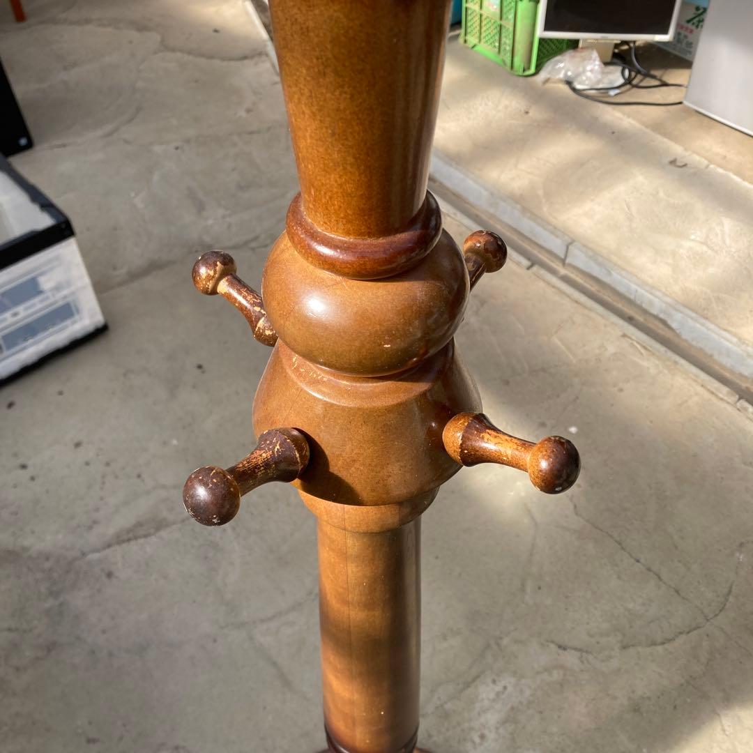 カリモク 木製 ポールハンガー ハンガーラック 高さ180cm