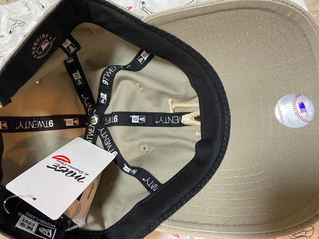 New Era 9TWENTY LAキャップ ベージュ