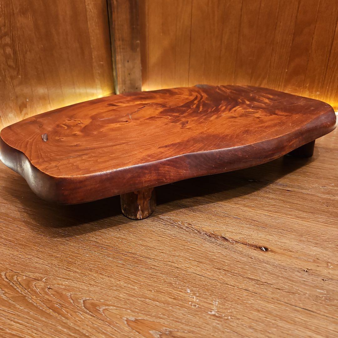 世界遺産 屋久杉 ハンドメイド 台 花台 ディスプレイ台 無垢天然木 一点もの