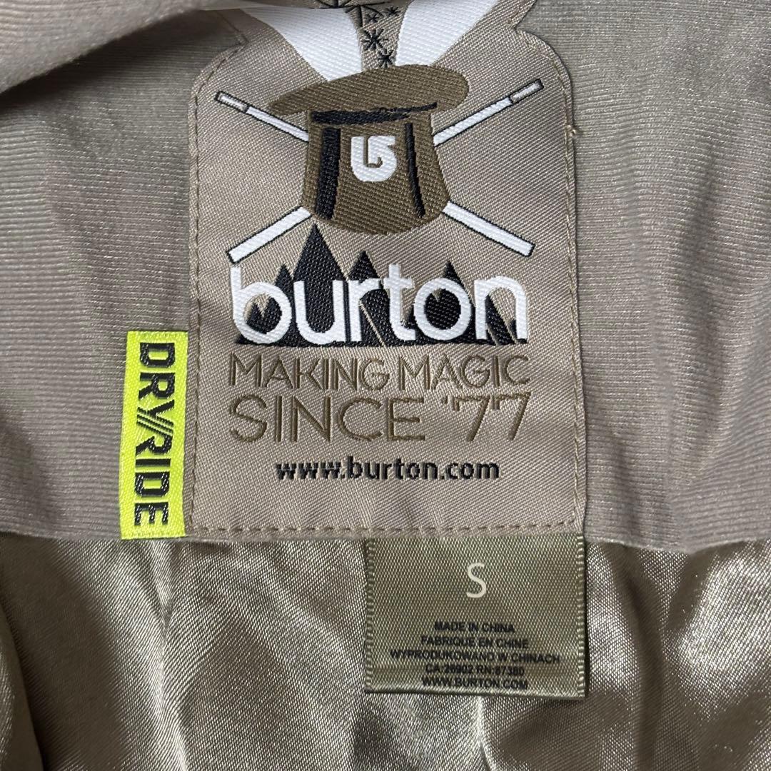 【美品】Burton バートン　スノーボードウェア　ツナギ　ジャンプスーツ　S