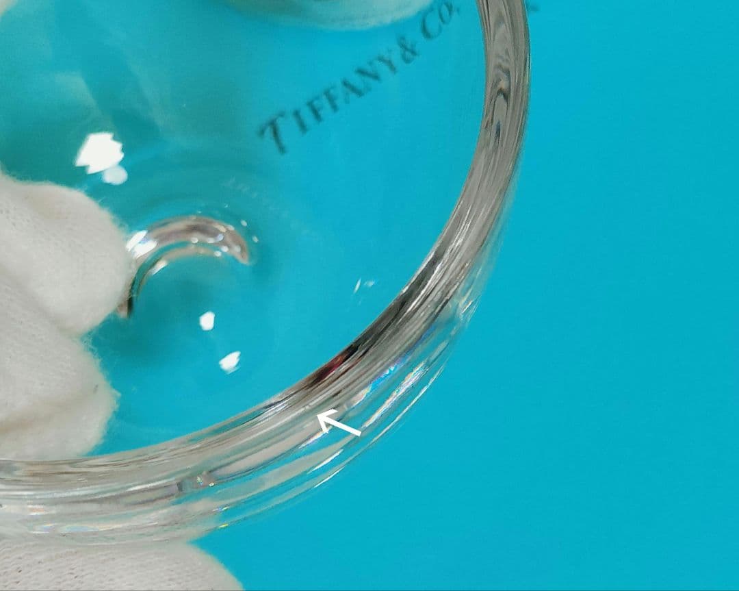 ティファニー シルバー925 クリスタル製 アップル ボックス