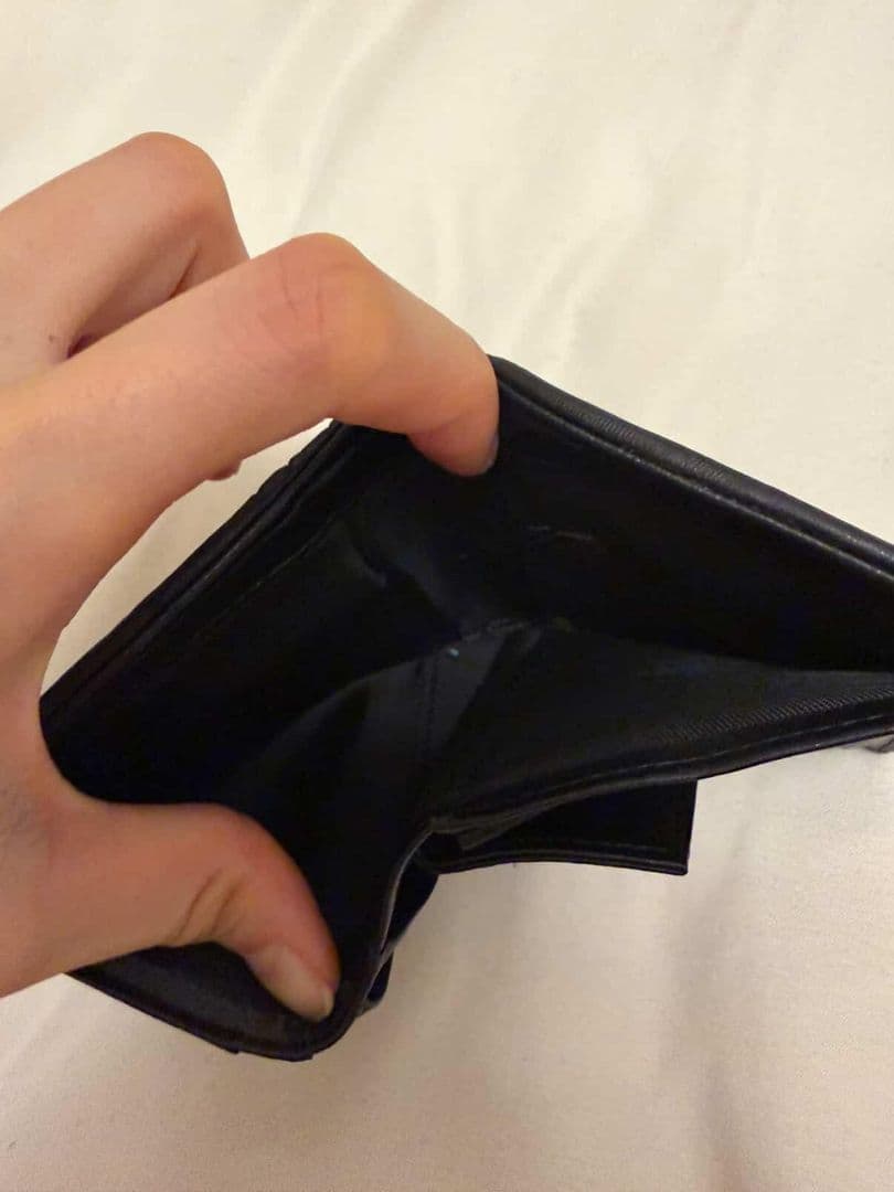 miu miu キルティング 二つ折り財布 黒