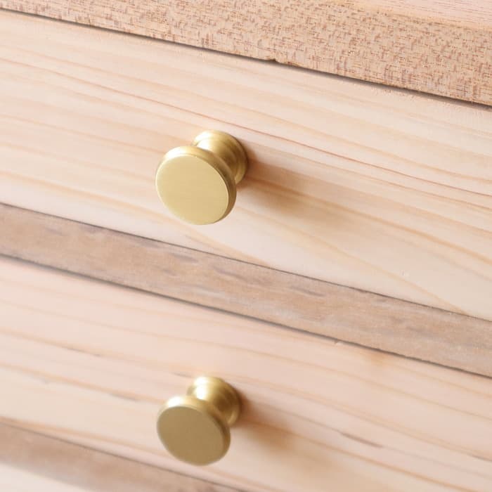 アンティーク 引出し24杯 チェスト 木製 古家具 整理箱 真鍮金具 ネーム入れ