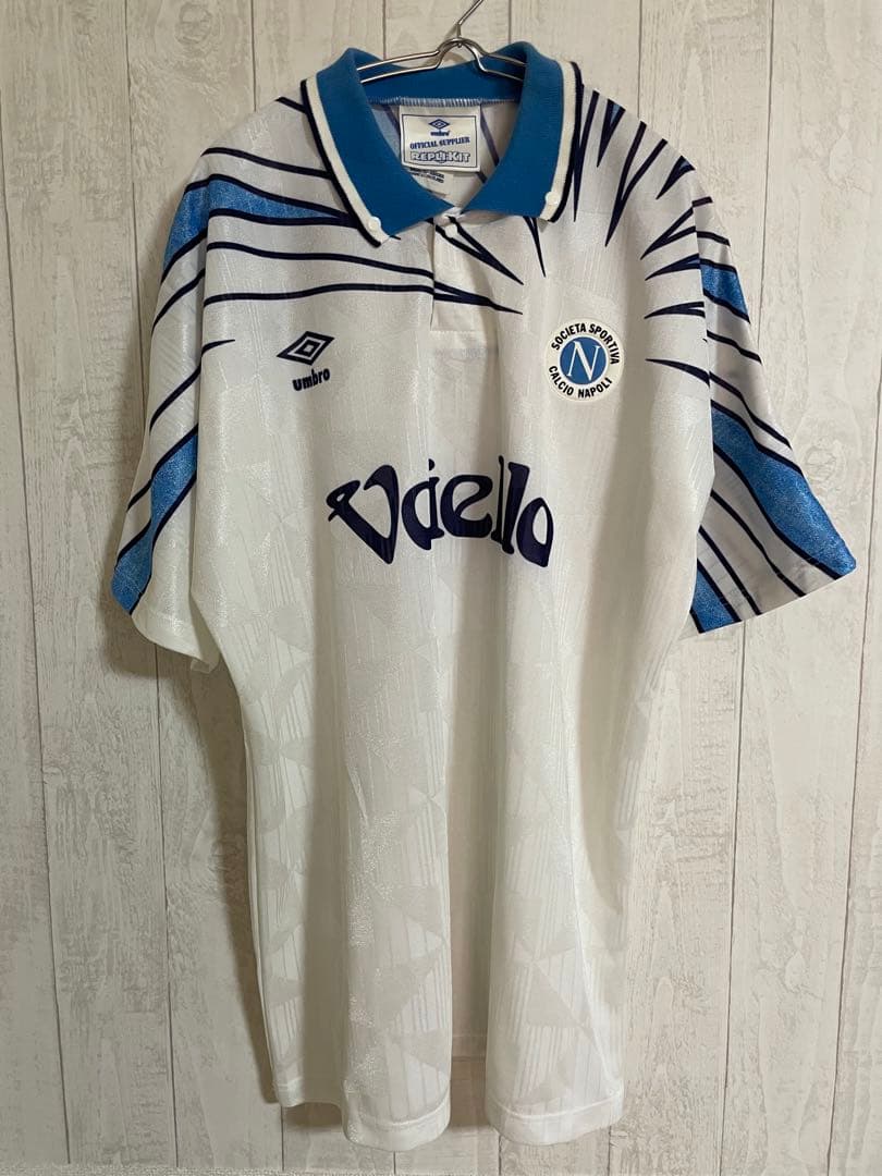90s UMBRO ナポリ SSC Napoli ユニフォーム 英国製