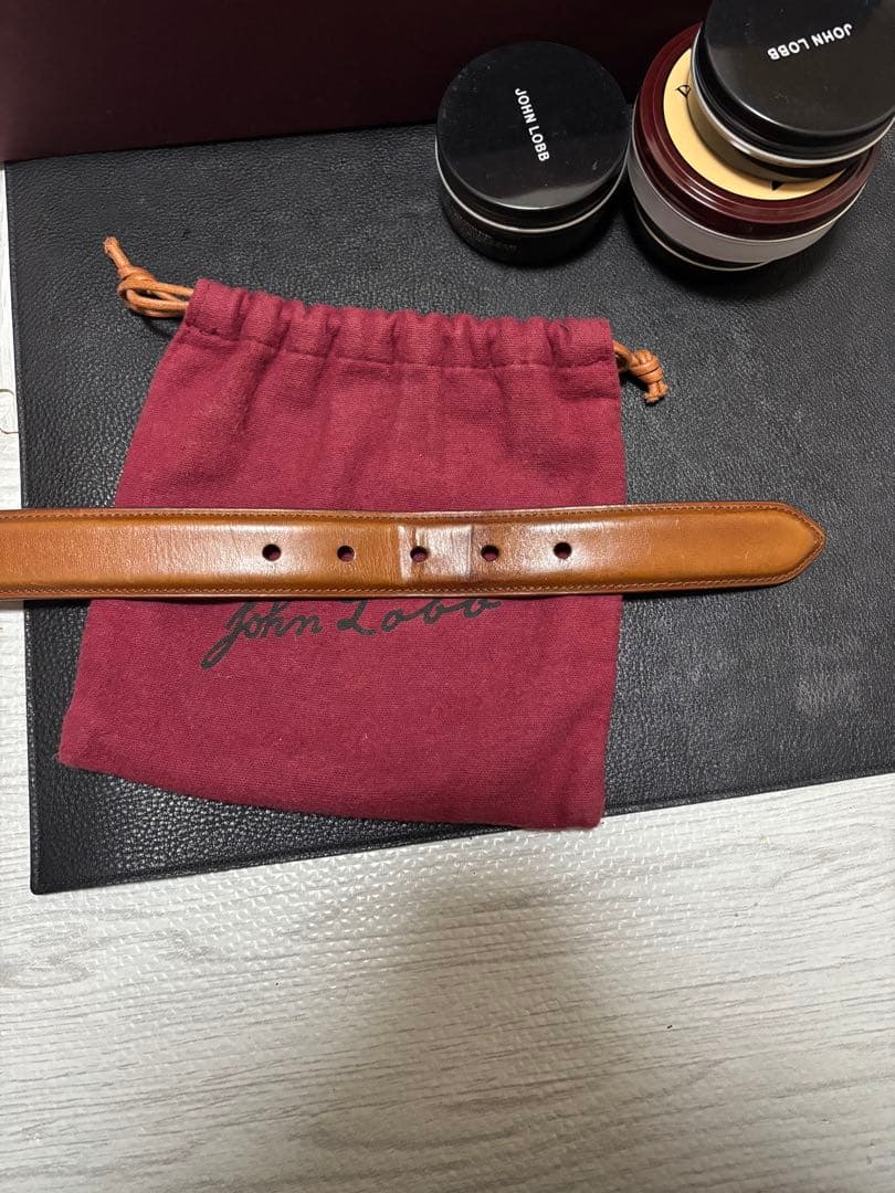 ジョンロブ John Lobb オーダーベルト　ビスポーク