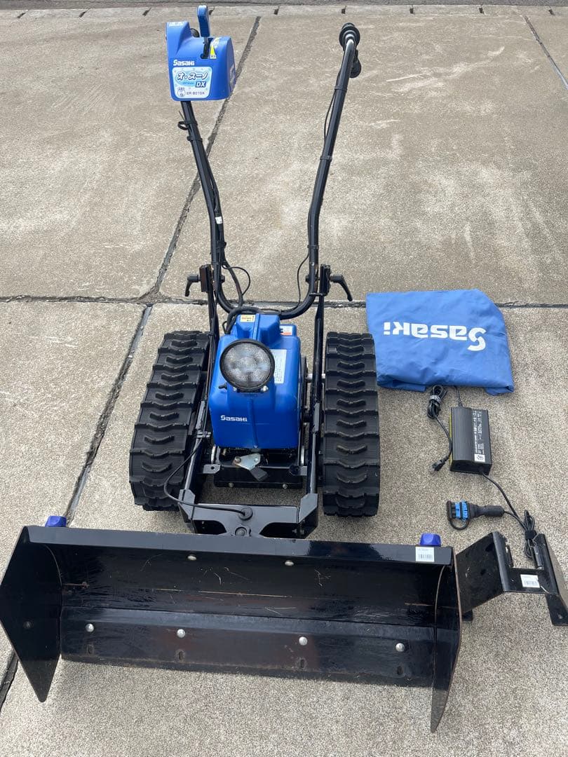 【猫の手】「電動ラッセル除雪機 ER-801DX／バッテリー式」オスーノ