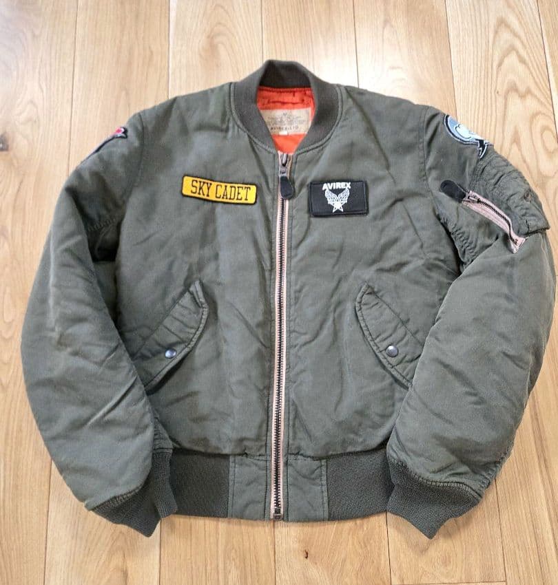 AVIREX×Disney MA-1 ミッキーマウス フライトジャケット