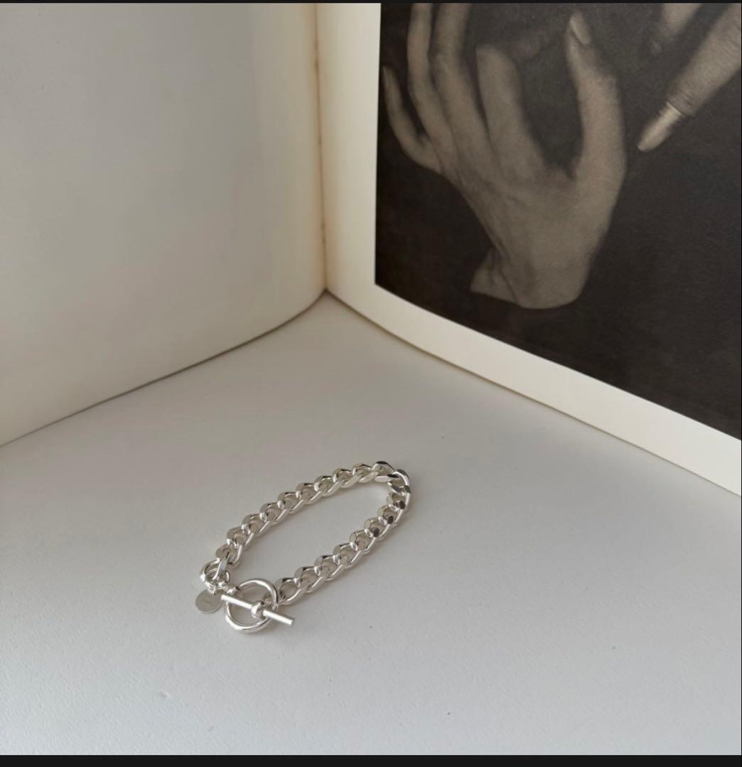 アクセサリー argue CURB CHAIN BRACELET-TYPE B