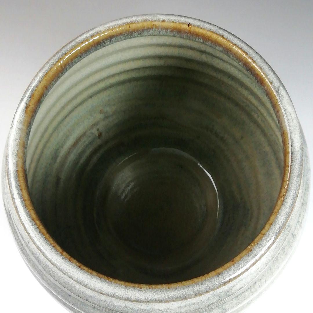 Ｗ６２　水指　『捻貫　水指』『西尾香舟 造』　共箱　茶道具