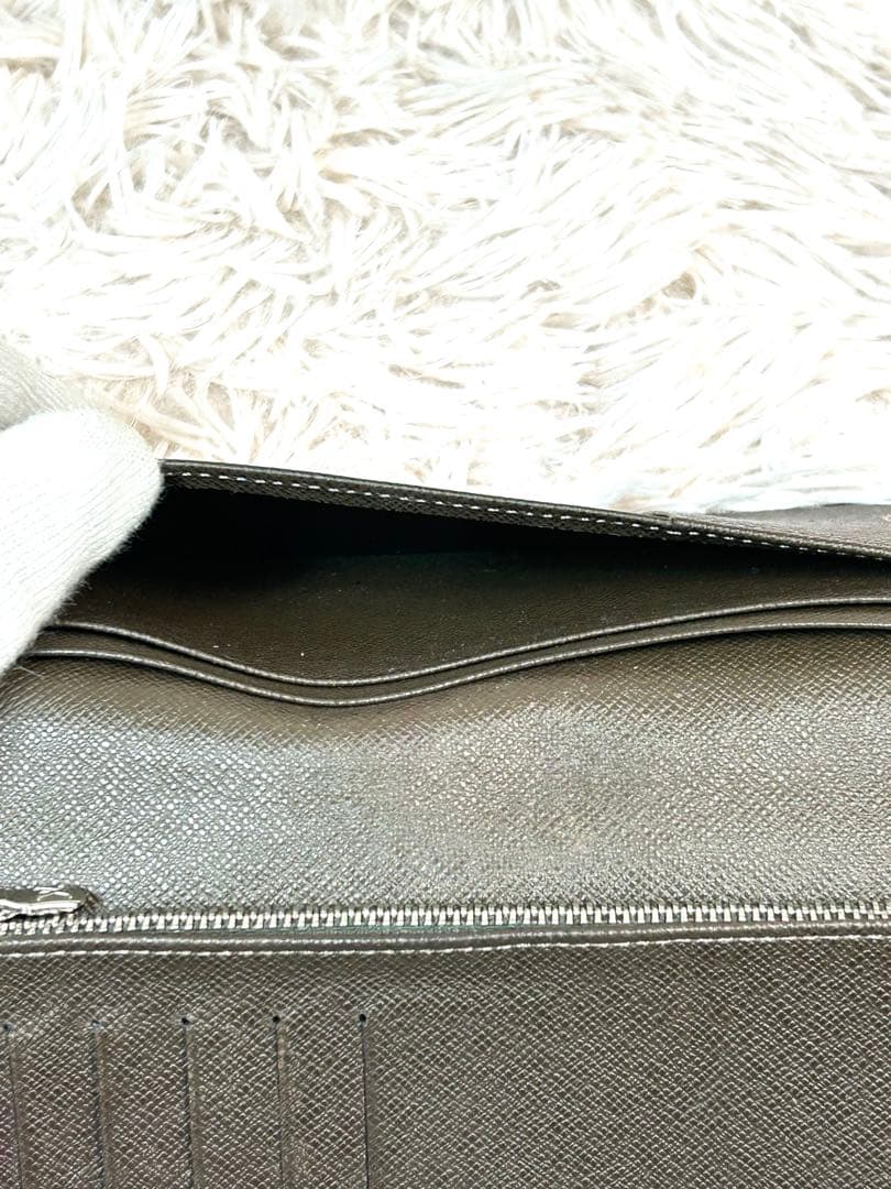 ルイヴィトン　タイガ　ポルトフォイユ・タイガ　ノワール　M30501 長財布