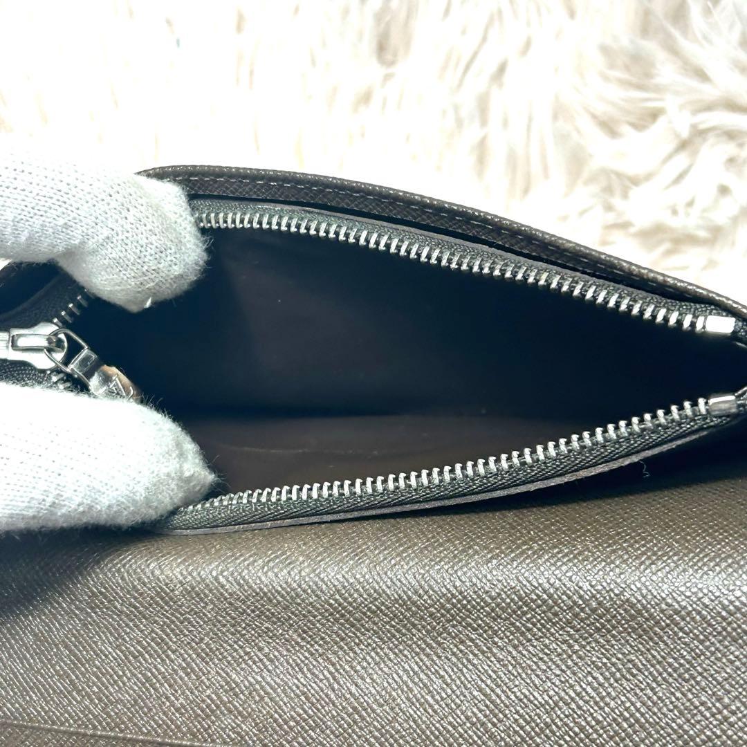 ルイヴィトン　タイガ　ポルトフォイユ・タイガ　ノワール　M30501 長財布