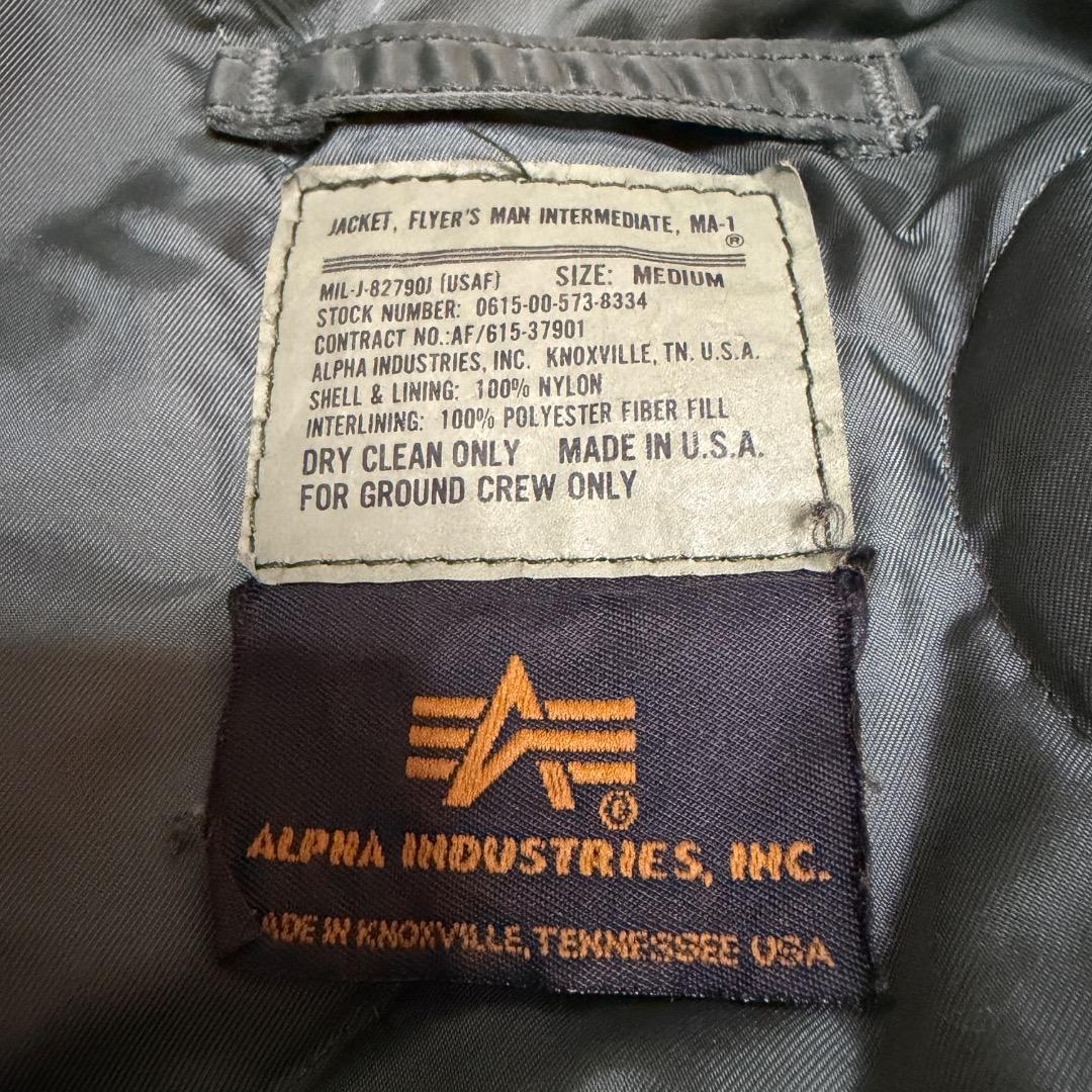 ジャケット・アウター Vintage Alpha Industries Flight Jacket