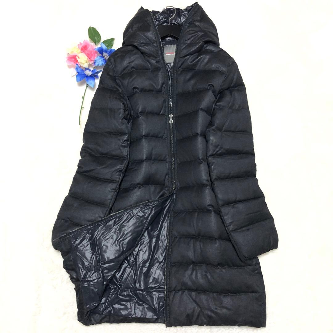 デュベティカ　ダウンコート　アチェ　ウール　チェルッティ✨　ダークグレー　42