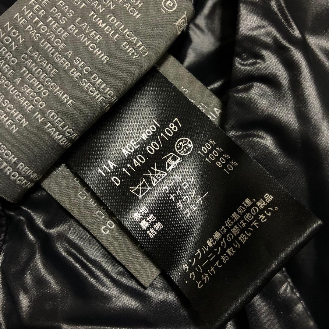 デュベティカ　ダウンコート　アチェ　ウール　チェルッティ✨　ダークグレー　42