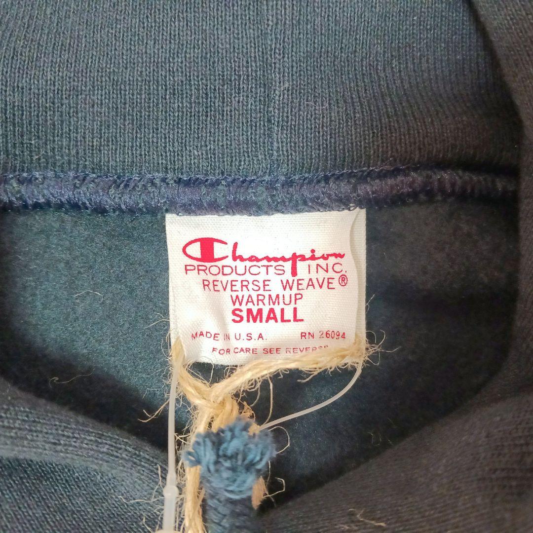 【新品】USA製 Champion リバースウィーブ 赤タグ 復刻 パーカー 紺