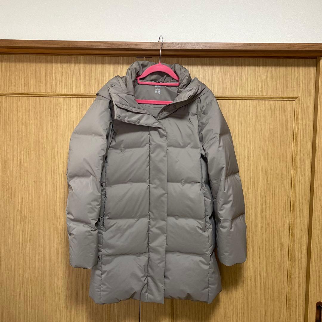 2025年　完売品　ユニクロ　シームレスダウン　ショートコート　M グレイ