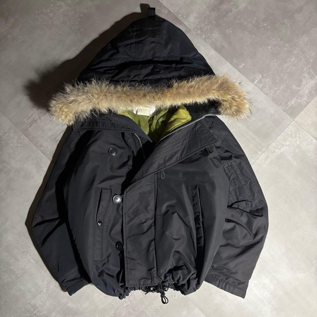 80s - vintage N2B フライトジャケット　ブラック　黒　USA製