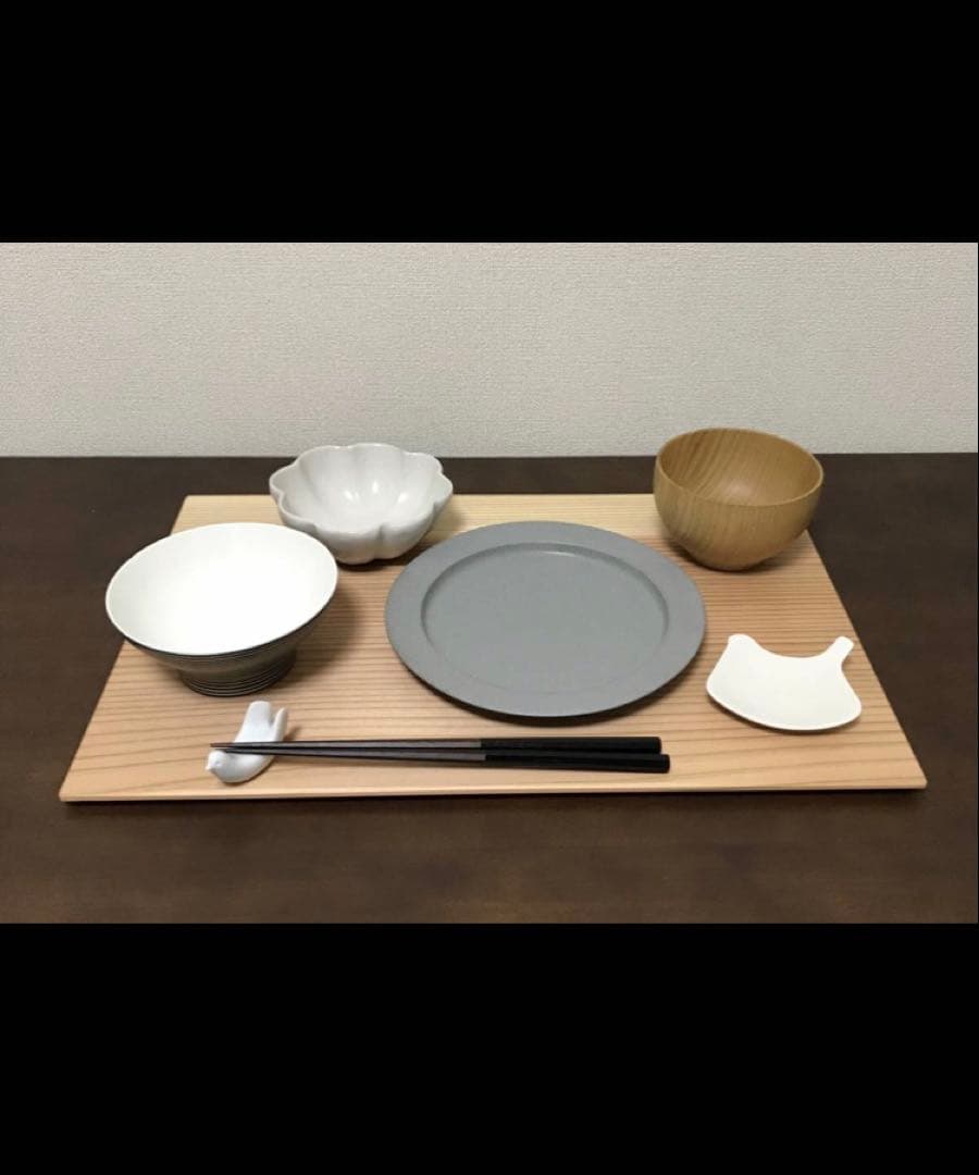 nahiro　天然木 杉の柾目のお盆×3枚＋コースター