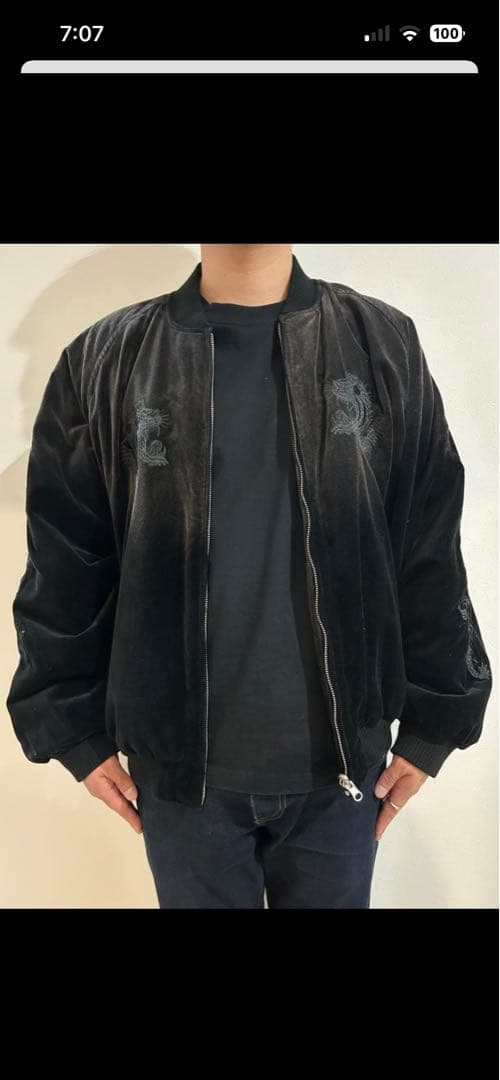 ADAM PATEK スカジャン　リバーシブル