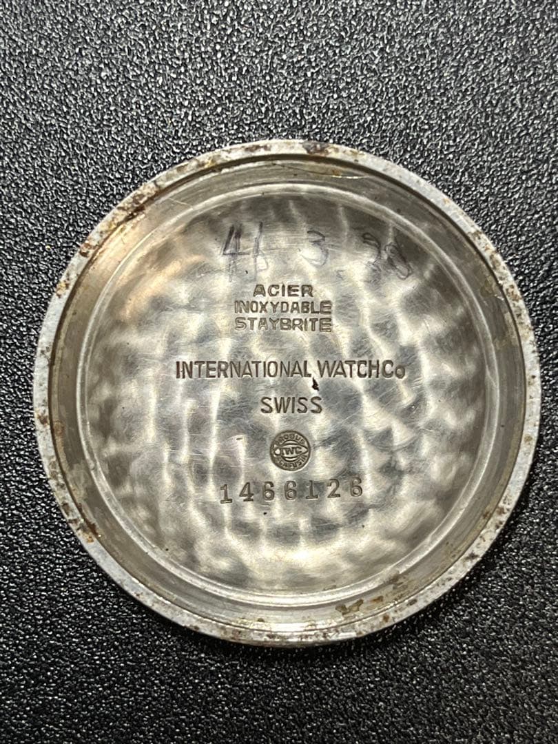 IWC アイダブリューシー シャフハウゼン cal.852 自動巻き時計