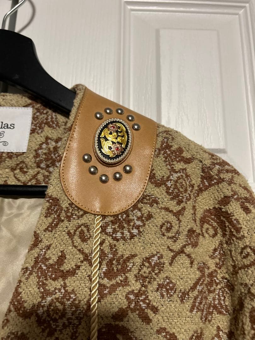 美品 The Dallas FUMIE TANAKA ダマスク柄ジャガード織