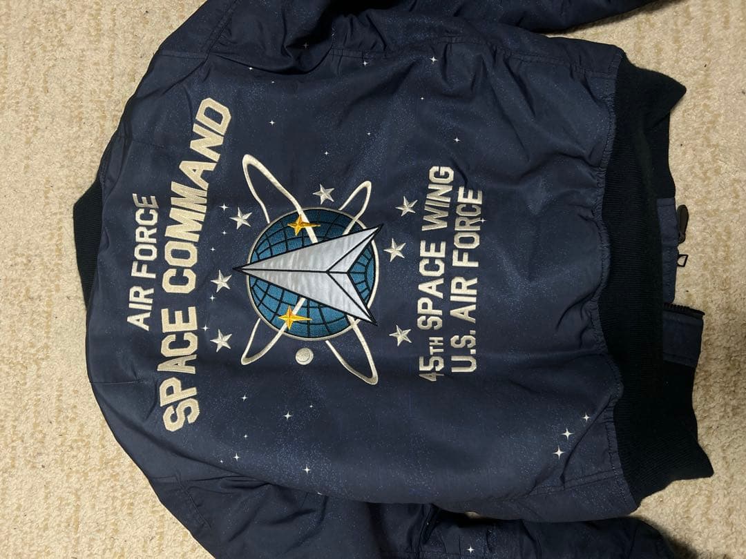 コ*ン様 アヴィレックスAVIREXMA-1 フライトジャケットSPACE CO