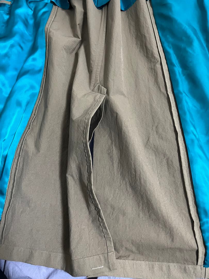 【美品】日本製Paul Sumith トレンチコート Sサイズカーキ