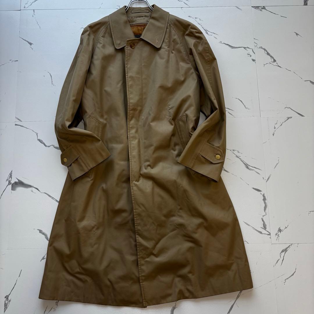 BURBERRY✨2way ライナー付ステンカラーコート　ノバチェック　比翼　L