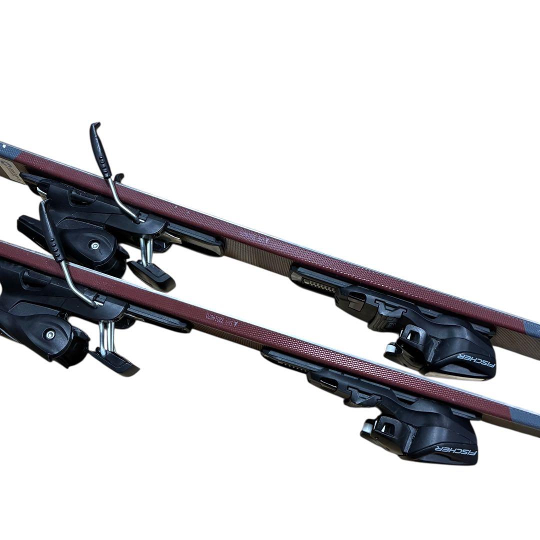 FISCHER FIRE 165cm スキー板 ビンディング付