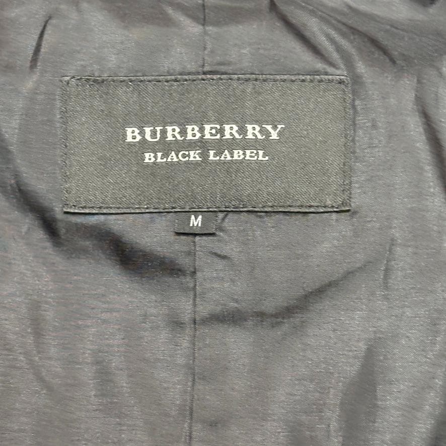 希少　バーバリーブラックレーベル ライダースジャケット ブルゾン ラムレザー