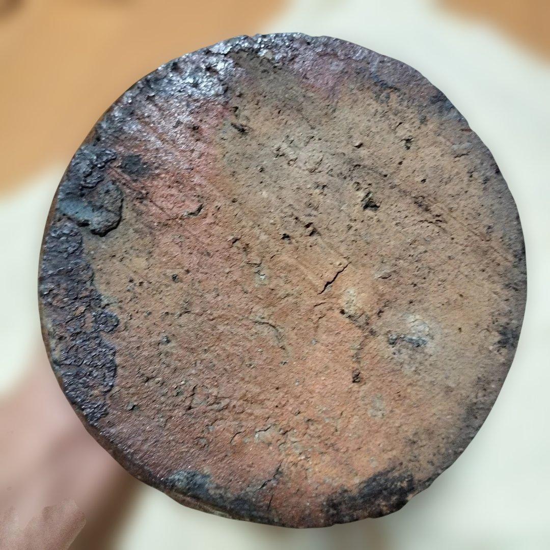 古美術　越前鉄漿壺　御歯黒壺　桃山時代　箱付き