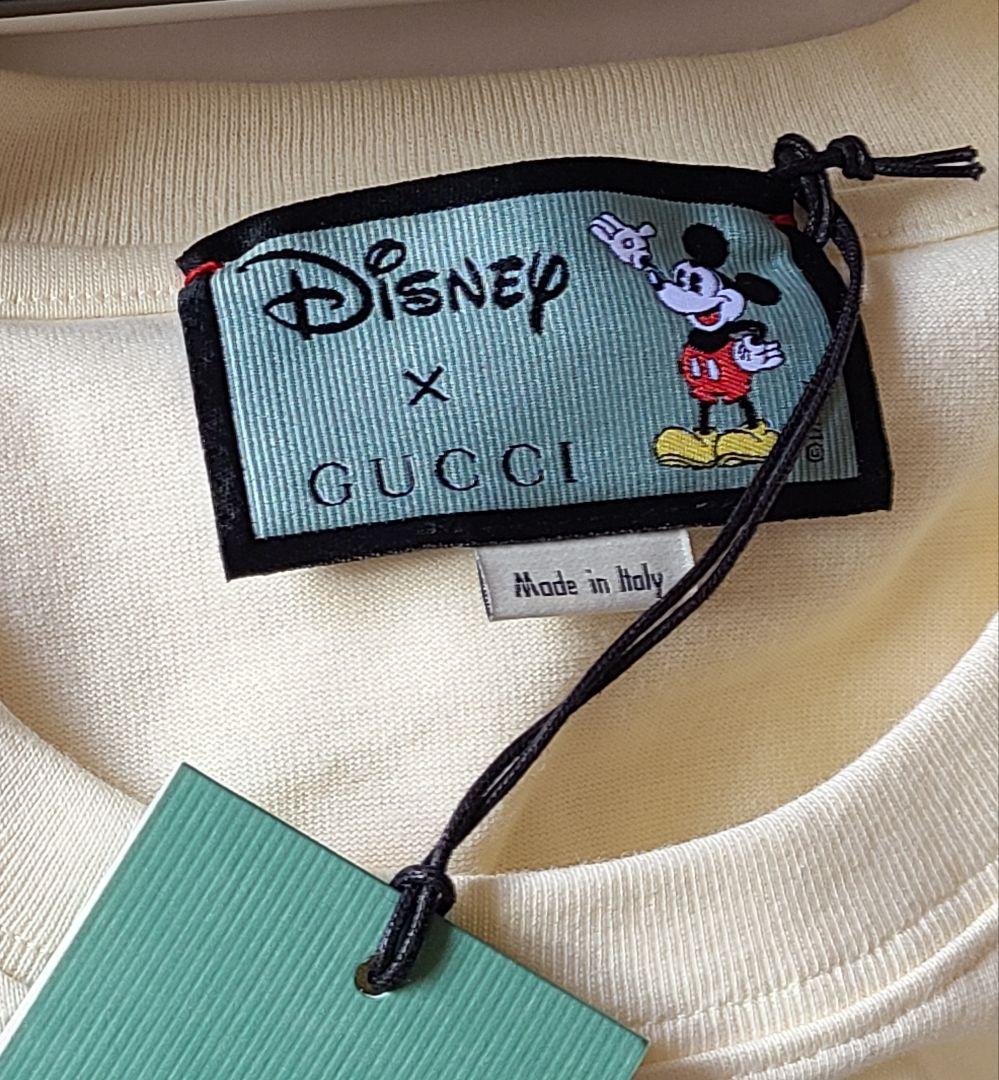 GUCCI ×Disney ミッキープリントTシャツ sizeXS クリーム