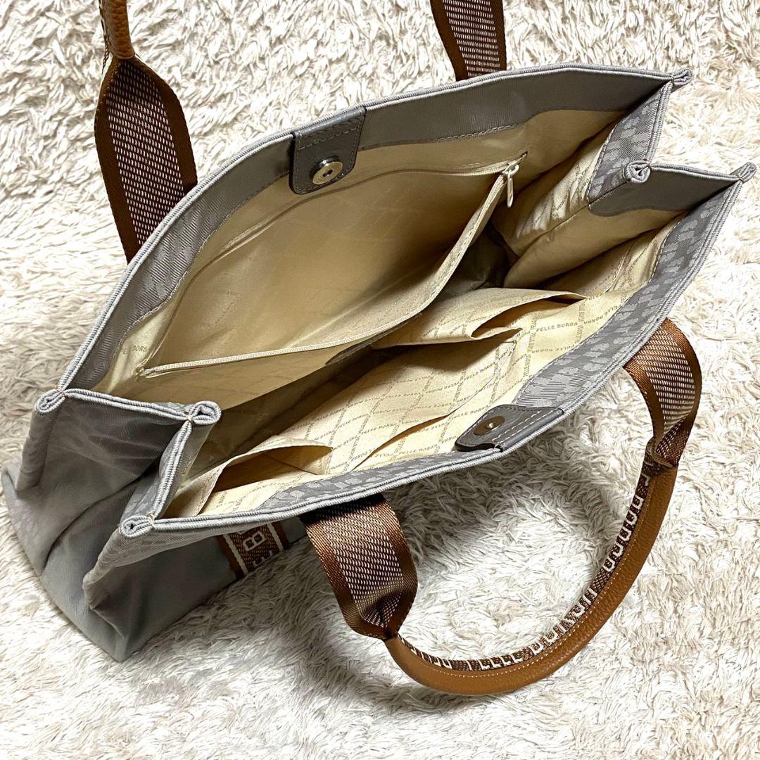 未使用品♡ペレボルサ トートバッグ リーサ グレージュ♡完売品 ジャガード