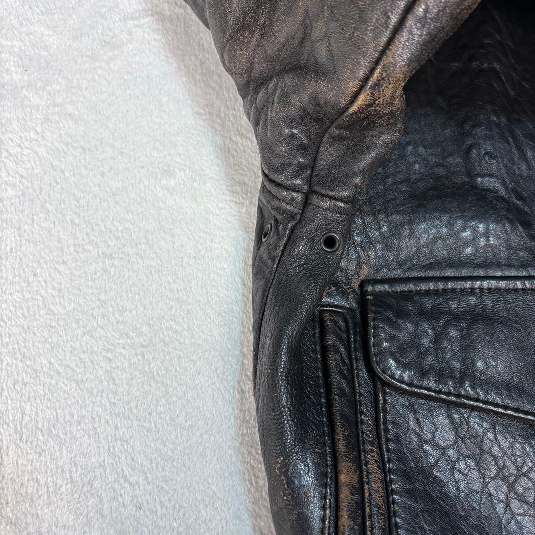 AVIREX A-2 A2 ヴィンテージ レザージャケット フライトジャケット