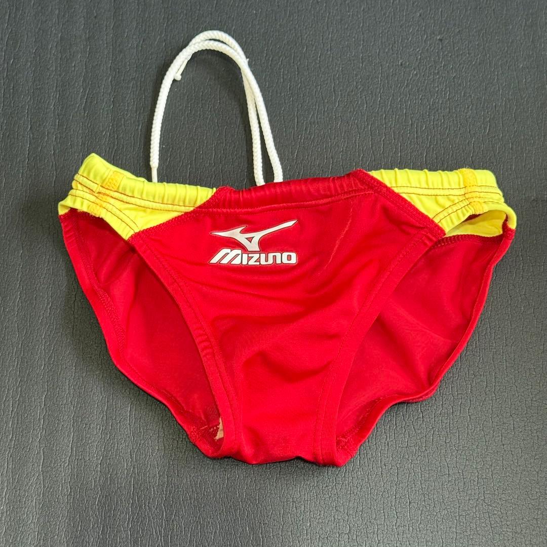 Mizuno 競泳水着 レッド/イエロー SSサイズ