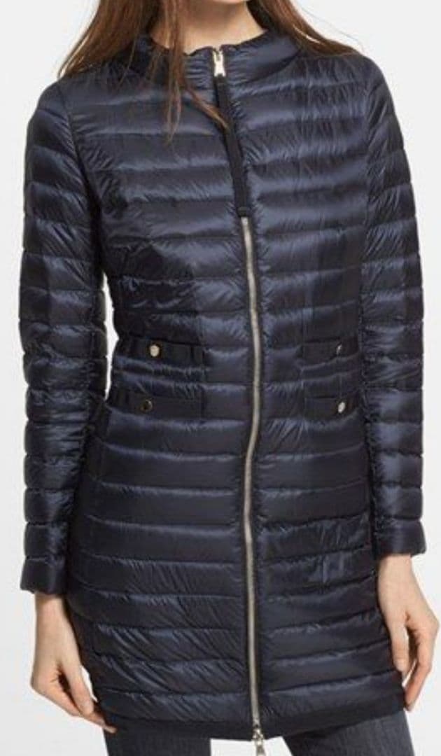 モンクレール MONCLER aubry オーブリー 2 ダウンカーディガン 紺