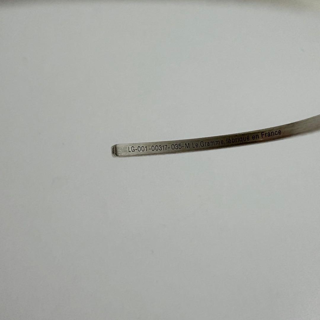 le gramme ribbon bracelet 7g 専用ケース付き