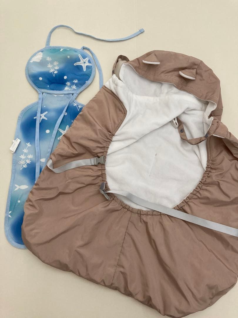 アップリカ　ラクーナクッションフリー&ケラッタ防寒カバー&ニトリNクールシート