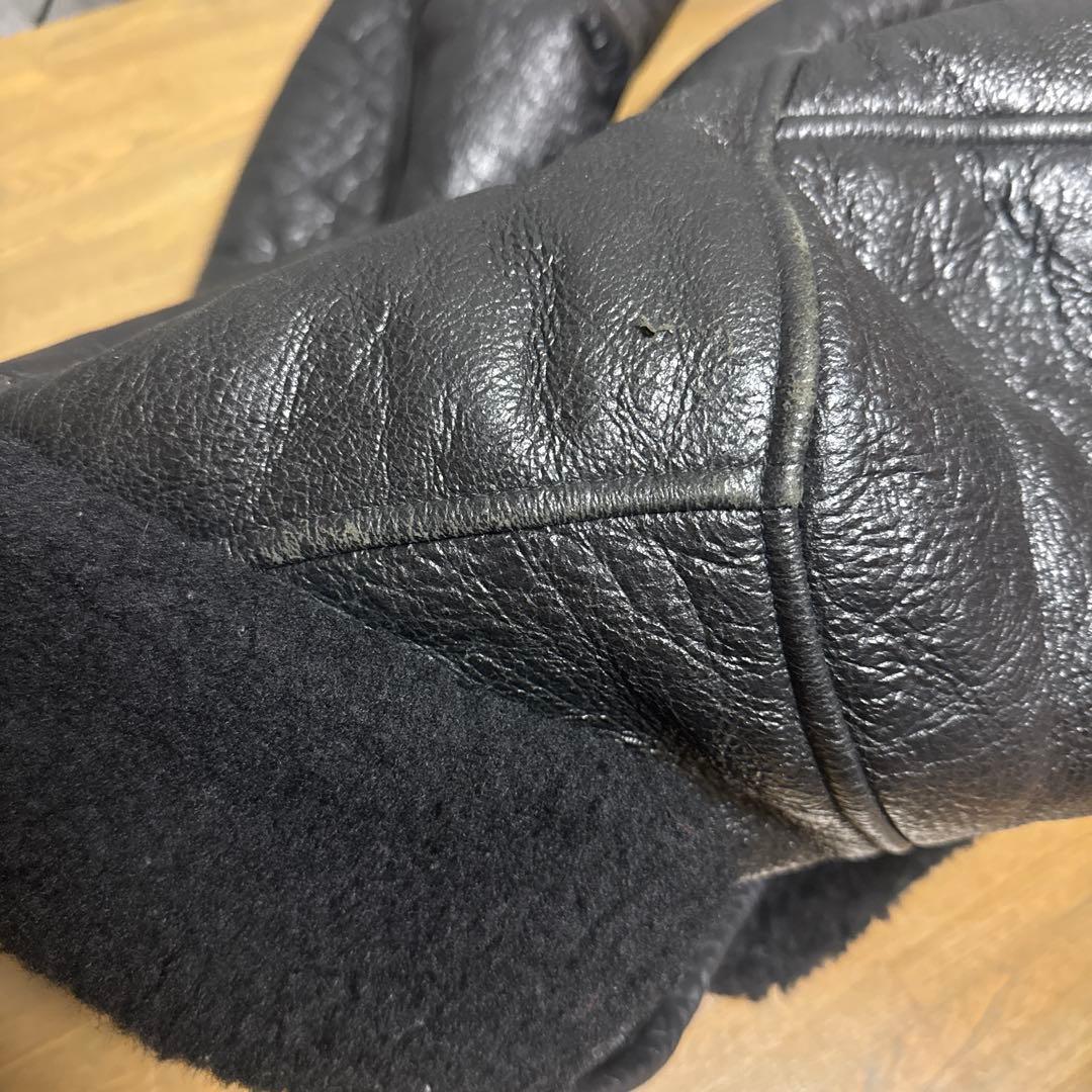 ヒ*ン様 美品　THE SOURCE TYPE B-3 リアルムートン　Ｌ