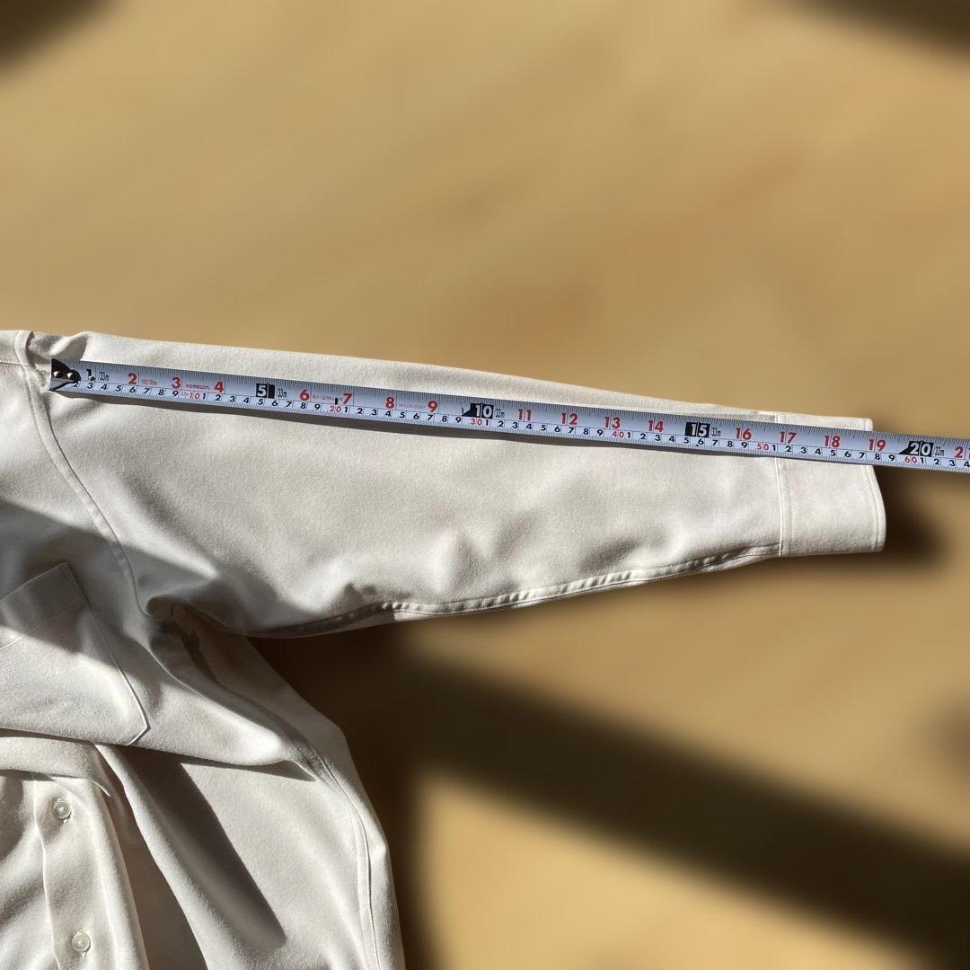 AURALEE ホワイト ウールシャツ