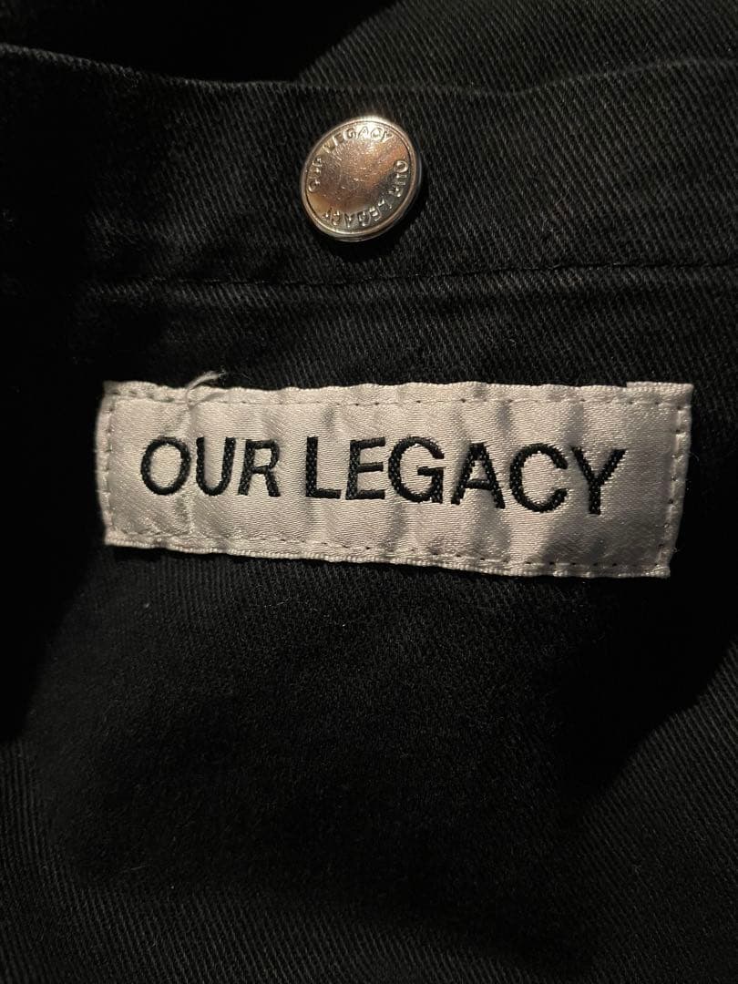 バッグ OUR LEGACY sling bag BLACK-ENZYME-CANVAS