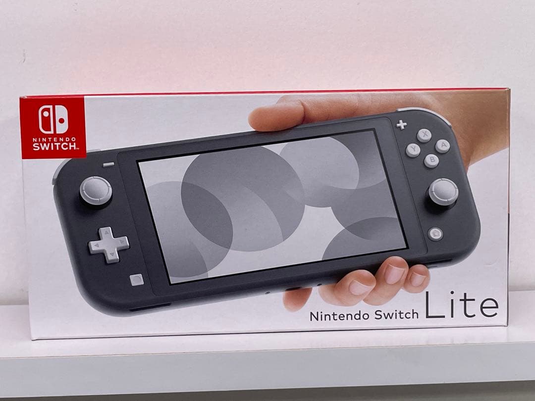[美品] Nintendo switch Lite 本体 グレー 2024年製