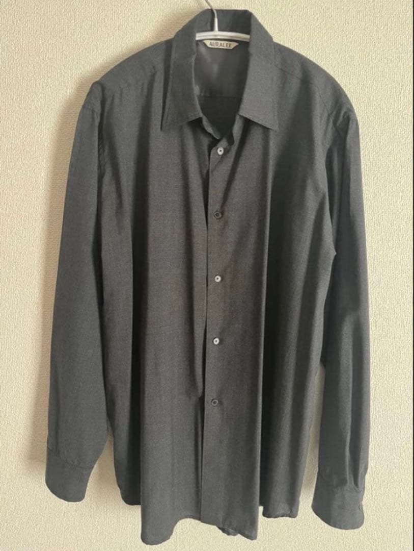 Auralee 23ss トロピカルウールシャツ　Size 4