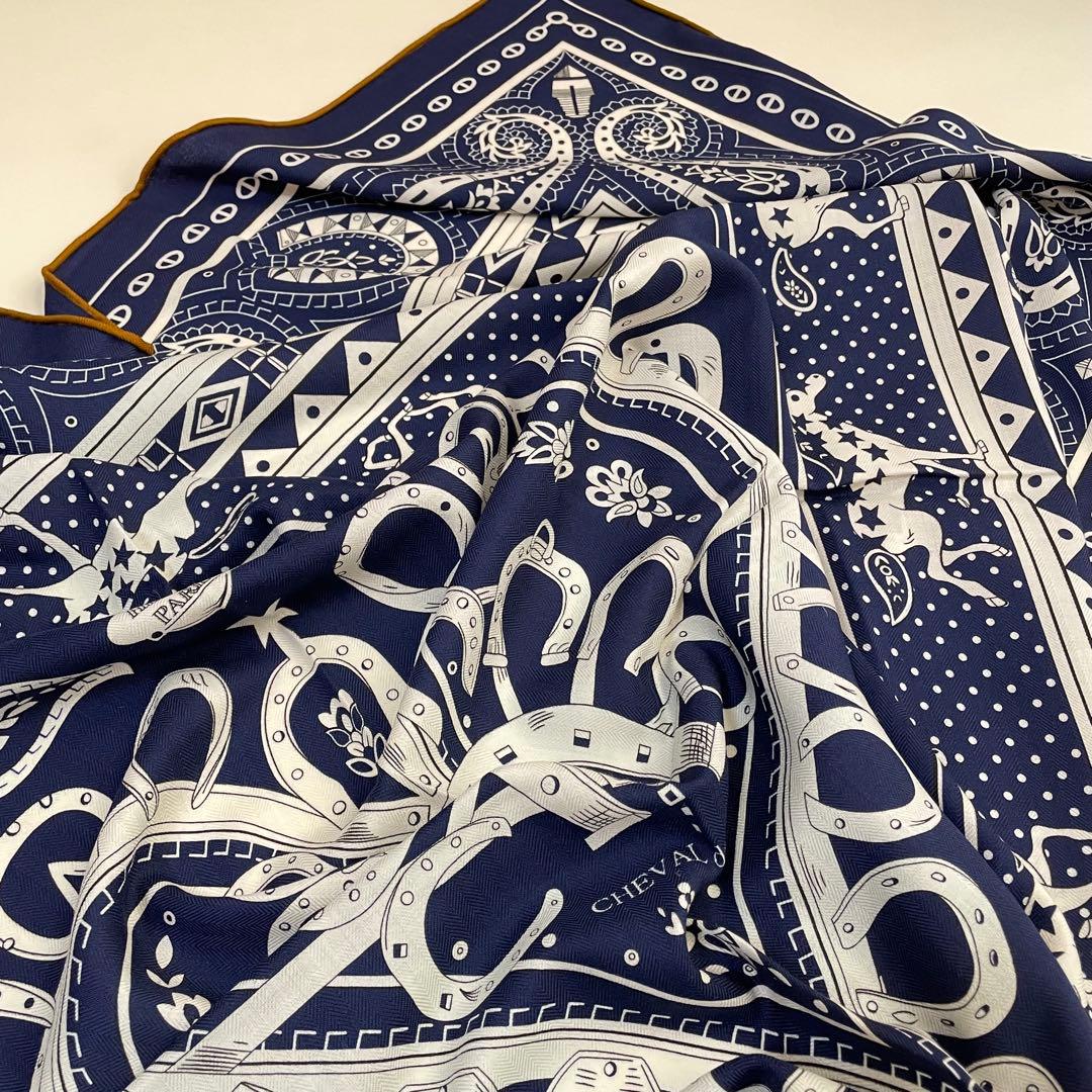 【MDK.0925様】@H82 カシミヤ シルク 大判ストール リバーシブル