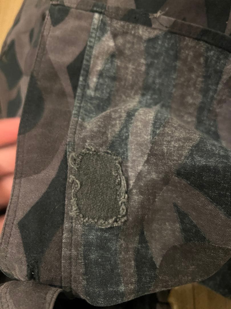 NUMBER (N)INE 04aw GIVE期 ハートトライバル 長袖シャツ