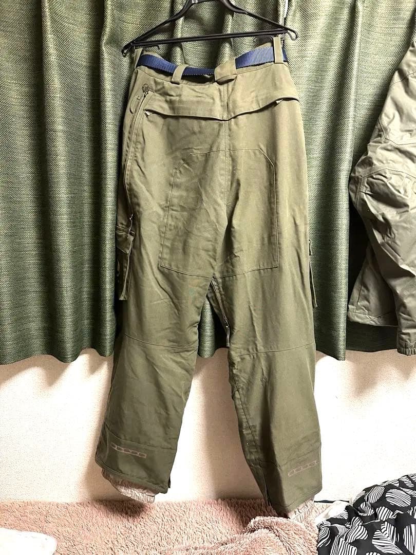 浅*行様 BURTON RONIN セットアップ　ミリタリーデザイン　オリーブグ