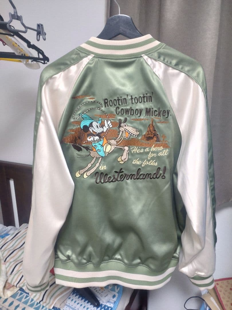 ミッキーマウス スカジャン リバーシブル 東京ディズニーランド