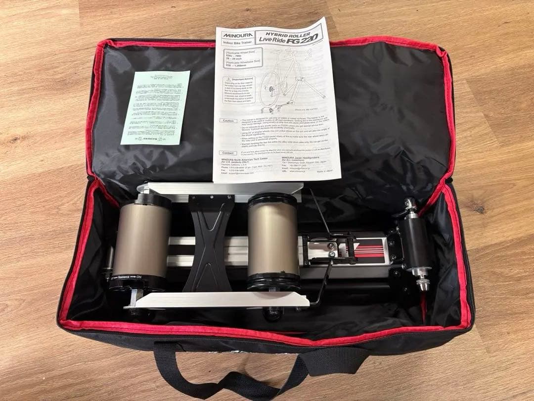 MINOURA ハイブリッドローラー LiveRide FG220 収納バッグ付