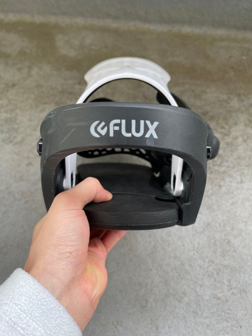 FLUX PR スノーボードビンディング ブラック/ホワイト